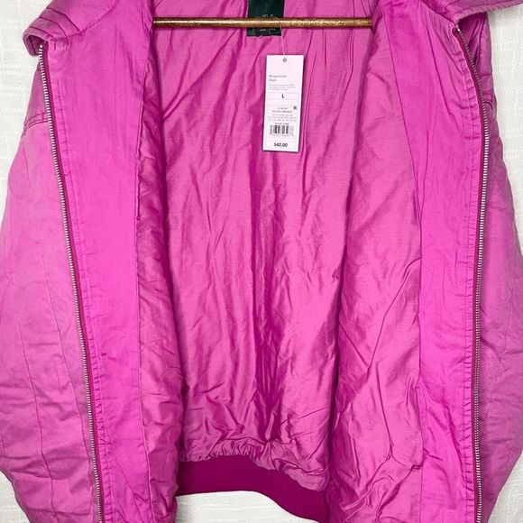 🌿NWT•Wild Fable•Quilted•Bomber Jacket•Size L• - Picture 4 of 13